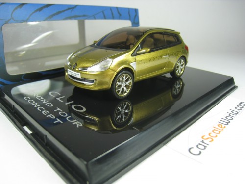 RENAULT CLIO GRAND TOUR CONCEPT 1/43 PROVENCE MOULAGE - NOREV (YELLOW METALLIC)