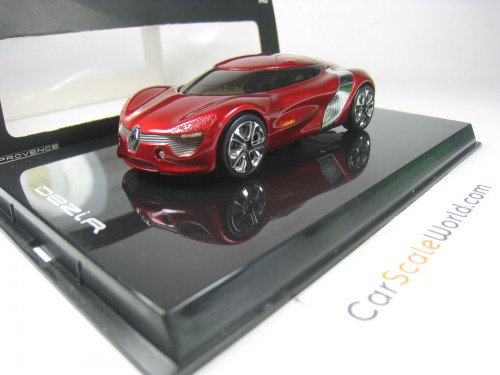 RENAULT DEZIR CONCEPT CAR 2010 1/43 PROVENCE MOULAGE - NOREV (RED)