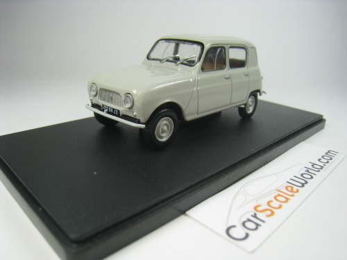 RENAULT R3 1961 1/43 IXO HACHETTE (GREY) WITH BLISTER