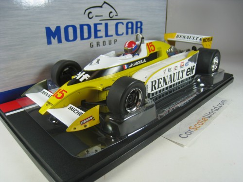 RENAULT RS10 #15 FRENCH GP 1979 JEAN PIERRE JABOUILLE 1/18 MCG