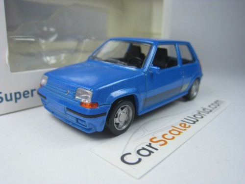 RENAULT SUPERCINCO - SUPERCINQ GT TURBO 1989 1/43 NOREV JET CAR (BLUE)