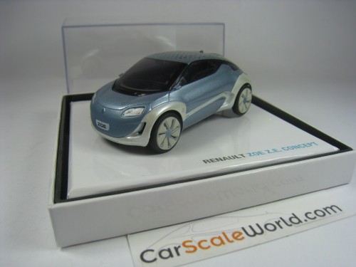 RENAULT ZOE Z.E CONCEPT 2009 1/43 NOREV (LIGHT BLUE)