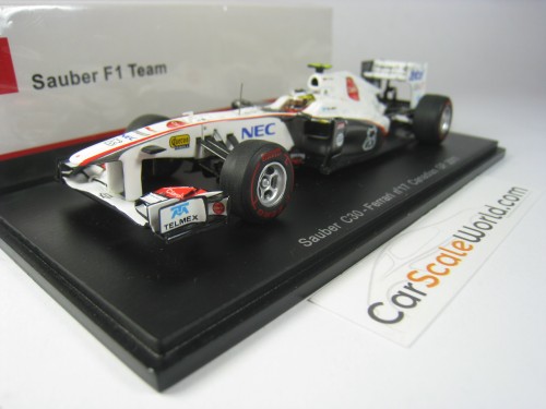 SAUBER C30 FERRARI #1 CANADIAN GP 2011 PEDRO DE LA ROSA 1/43 SPARK