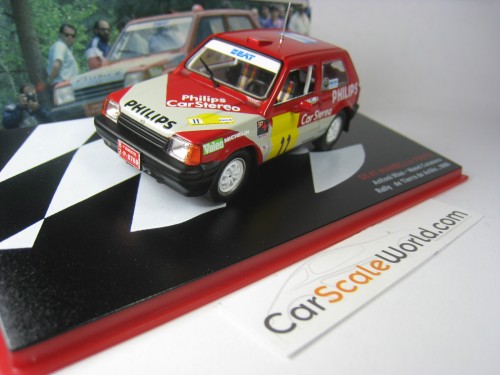 SEAT MARBELLA PROTO RALLY TIERRA DE AVILES 1988 A. RIUS 1/43 IXO ALTAYA