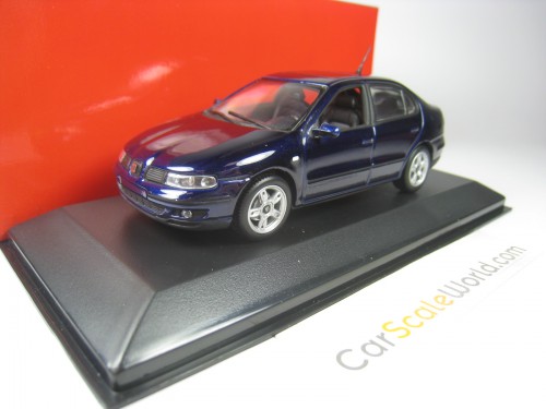 SEAT TOLEDO II 1998 1/43 MINICHAMPS (DARK BLUE)