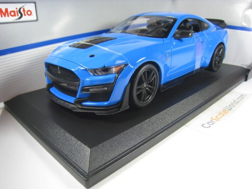 SHELBY GT 500 2020 1/18 MAISTO (BLUE)