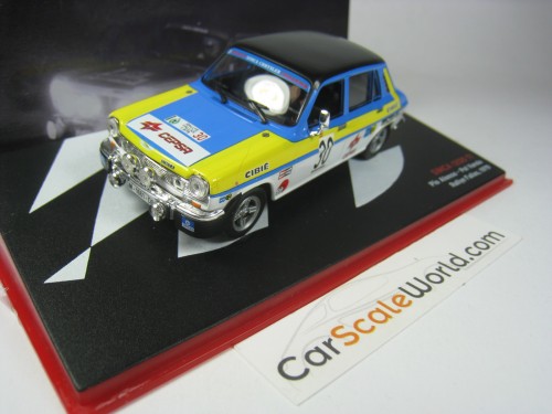 SIMCA 1200 TI RALLYE FALLAS 1979 PIO ALFONSO 1/43 IXO ALTAYA