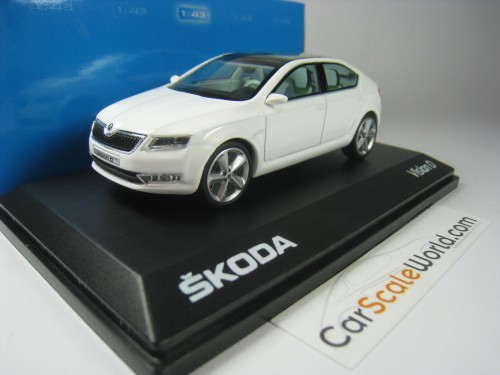 SKODA VISION D 1/43 ABREX (WHITE)