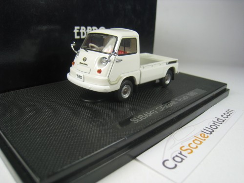 SUBARU SAMBAR TRUCK 1960 1/43 EBBRO (IVORY)