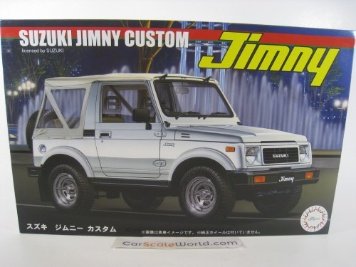 SUZUKI JIMNY CUSTOM - SUZUKI SAMURAI 1300 1/24 FUJ