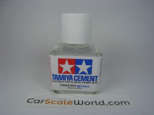 TAMIYA CEMENT 40ML FOR PLASTIC HOBBY KITS