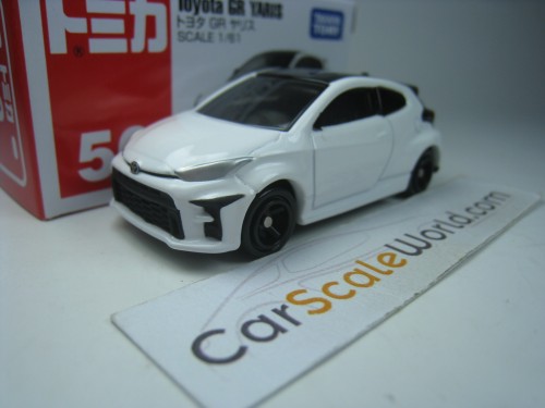 TOYOTA GR YARIS 1/61 TOMICA (WHITE)