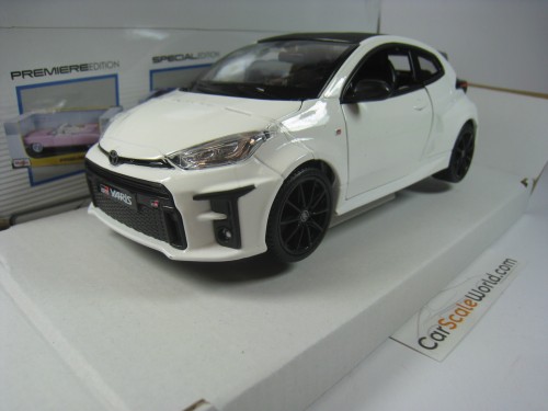 TOYOTA GR YARIS 2021 1/24 MAISTO (WHITE)