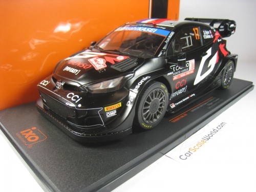 TOYOTA GR YARIS RALLY1 #17 RALLYE MONTE CARLO 2024 S. OGIER 1/18 IXO