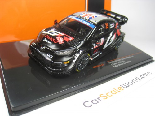 TOYOTA GR YARIS RALLY1 #33 RALLYE MONTE CARLO 2024 E. EVANS 1/43 IXO