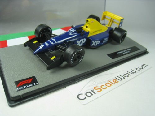 TYRRELL 018 1989 JEAN ALESI 1/43 IXO SALVAT