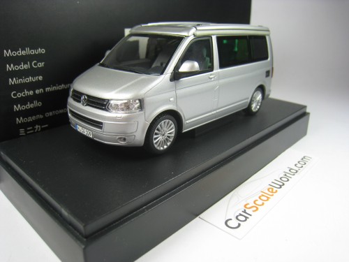 VOLKSWAGEN T5 CALIFORNIA FACELIFT 1/43 MINICHAMPS (SILVER)