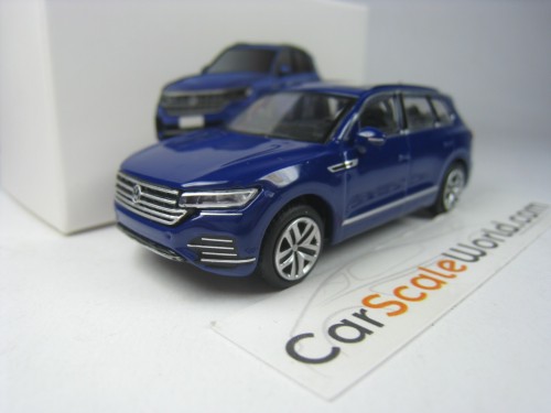 VOLKSWAGEN TOUAREG 2018 1/64 JKM (BLUE)