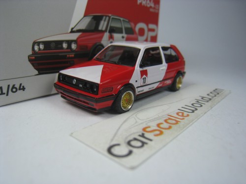 VOLKSWAGEN GOLF GTI MK2 WITH MARLBORO STICKERS 1/64 POP RACE