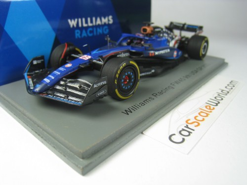 WILLIAMS RACING FW45 9TH USA GP 2023 ALEX ALBON 1/43 SPARK