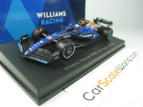 WILLIAMS RACING FW45 LAS VEGAS GP 2023 ALEX ALBON 1/64 SPARK